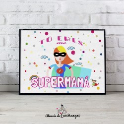 Ilustración "SuperMamá"...